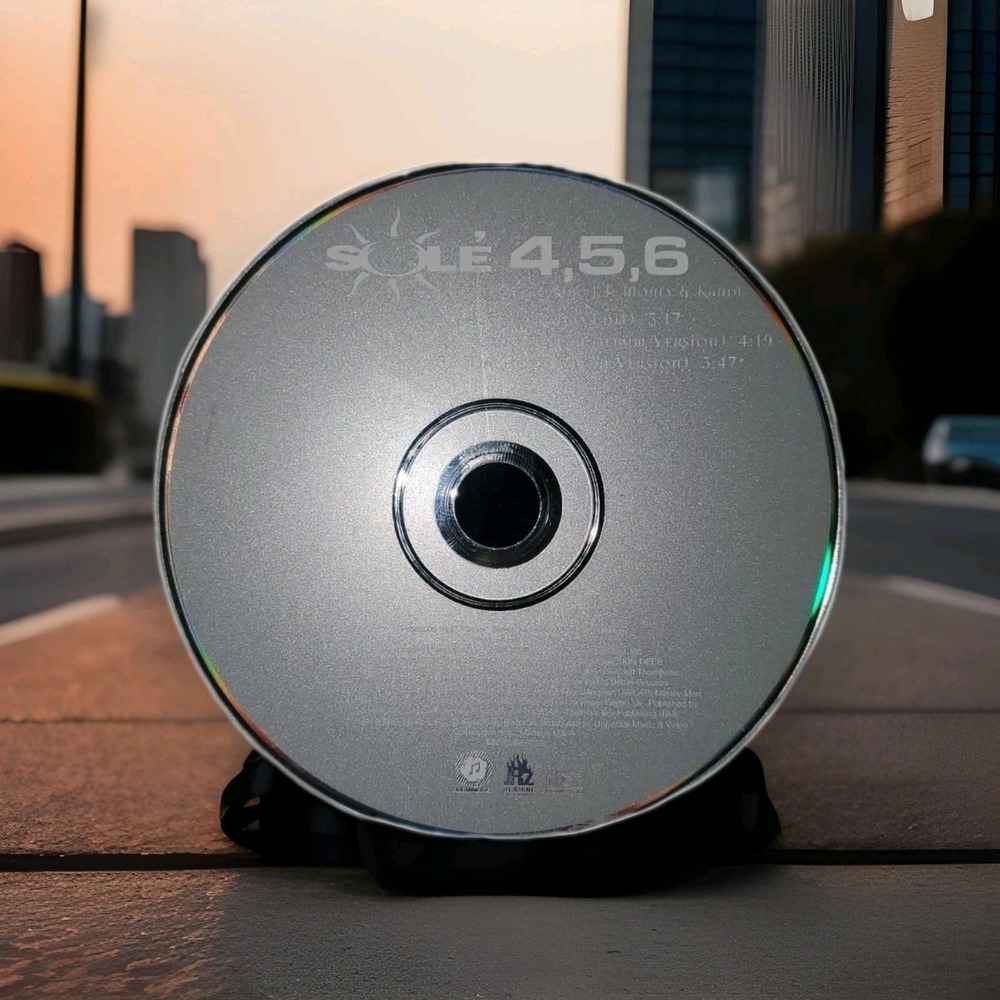 Sole 4,5,6 Single CD DreamWorks Records 1999 R&B Hip Hop‎ Disc Only